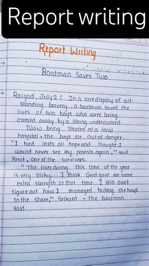 10th english report writing #maharashtraboard #english #class10