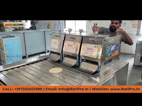 Roti Making Machine / Automatic Chapati Making Machine