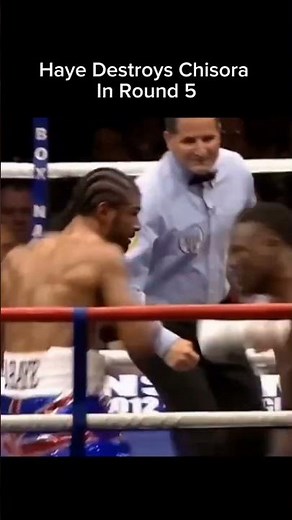 Haye Destroys Chisora In Round 5
