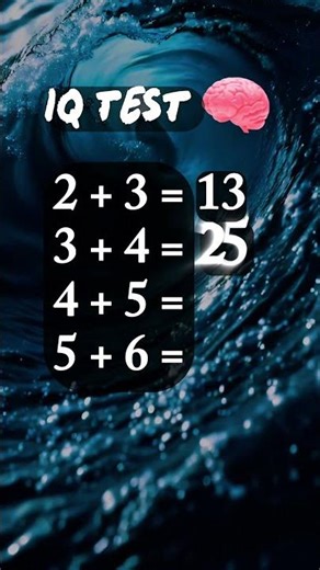 Amazing Iq Test! 😱 #shorts #maths #iqtest