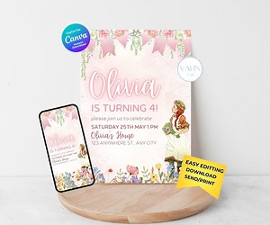 Anne auf Green Gables Geburtstagseinladung: Bearbeitbare Buchcharaktervorlage (Digitaler Download) - Etsy.de