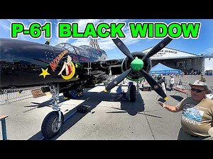 Extremely Rare! Northrop P-61 Black Widow 2026 WWII Weekend, Mid-Atlantic Air Museum, Reading, Pa.