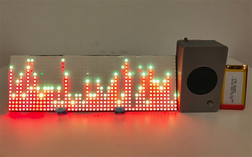 【首发】ESP32歌词音箱代码全开源，自制蓝牙音频库和歌词显示库，只需5行代码实现蓝牙音箱，10行代码显示歌词和频谱！