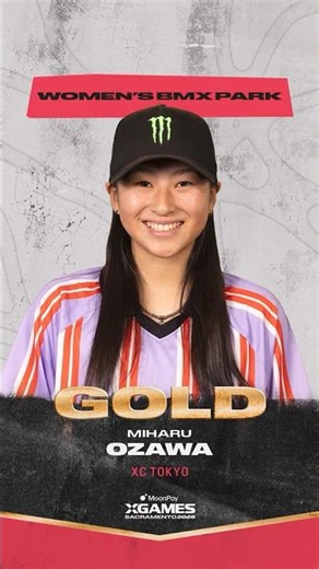 Miharu Ozawa's Gold Medal Run in Women’s BMX Park | Sacramento 2026