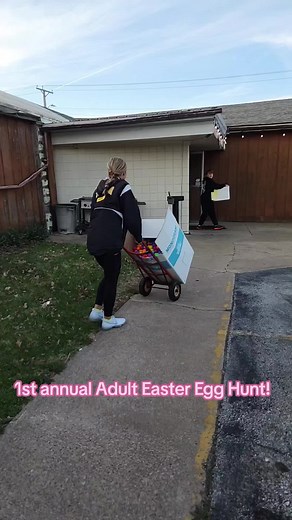 1st Annual Adult Easter Egg Hunt in Tipton, Iowa
