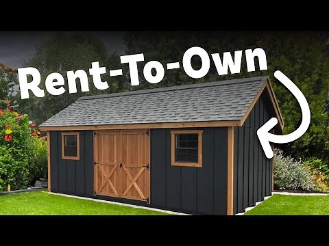 Rent To Own Storage Sheds - Stoltzfus Structures
