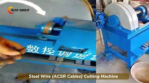 12 reactions | Steel Wire & ACSR Cables Cutting Machine #steelcutter #acsrcablescutter #ironwirecutter | Suny Machinery | Facebook
