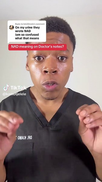 Understanding NAD in Doctor's Notes: Meaning Explained