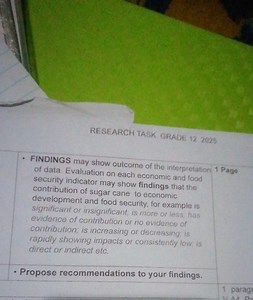 Research Task Grade 12 (2025)Your task is to:Present a page... | Filo