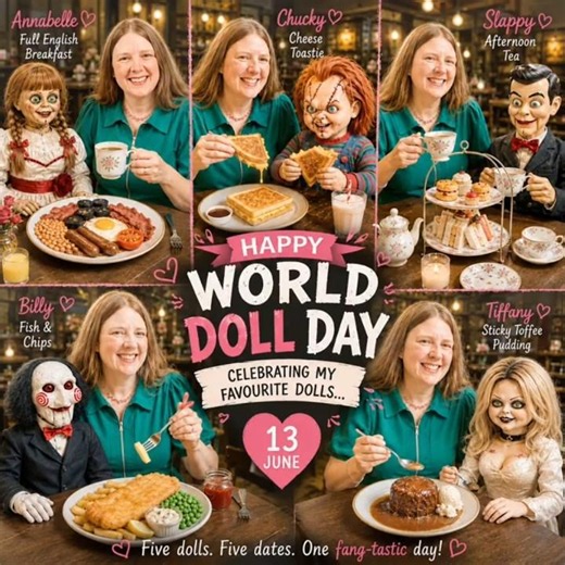 World Doll Day My Dream Dates With These Horror Dolls! 😱