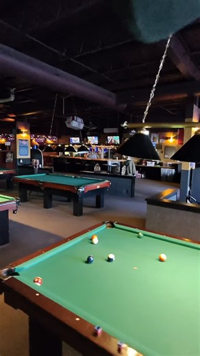 David Mitchell Scott Asselin on Instagram: "Clearing up a table with you… #howtoplaypool #poolplayer #8ballpool #8ball #raybanmeta #lucky #poolhall #raybanmeta #trickshot #doolys"