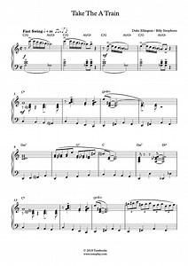 Take The A Train (Ellington) - Piano Sheet Music