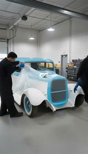From Rust and Moss to Showroom Gloss! 🚗✨ Epic 1932 Ford Restoration