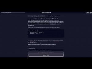 06 Expand Your Project with External Packages from npm - FreeCodeCamp - Backend Dev & APIs - NPM