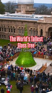 🌟 GIVEAWAY CLOSED 🌟 Experience the magic of the World’s Tallest Glass Tree at Yerkes Observatory December 5-7 & 12-14! We’re giving away a pair of tickets AND glass addition experiences to one lucky winner! Bonus, we’re also giving away additional 4 pairs of tickets. 🎟️ HOW TO ENTER: ❤️ LIKE this post. 🤳 TAG a friend you’d love to bring with you! ➕FOLLOW @worldstallestglasstree & @visitlakegeneva 🎁 Not only do these tickets include admission to the tree & festival, new this year attendees a