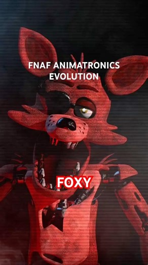 FNAF ANIMATRONICS EVOLUTION | FOXY🦊|