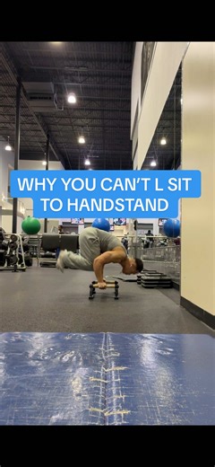 Comment “Beginner” for a free calisthenics beginners guide because a lot of beginners don’t start off calisthenics with the right guidance. Most beginners skip over mastering the 3 basic exercises that help build proper foundation to learn skills like the L sit to handstand. What they like to do is attempt and attempt the skill . But that never gets you anywhere. It’s only when you actually break the skill down into specific parts, like a puzzle, that real progress is made. For the L sit to hand