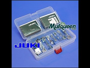 Juki MO Serger / Overlock Foot Demonstration