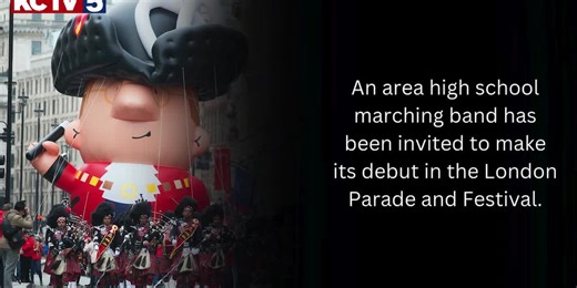 Metro area high school marching band to make London Parade debut