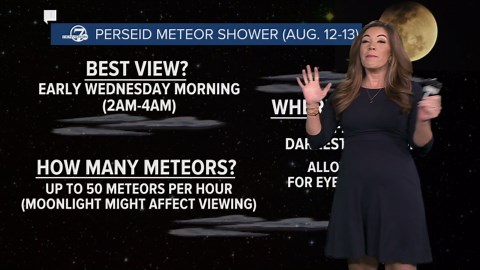 Perseid meteor shower set to peak Tuesday night into Wednesday. Where you can see it in Colorado