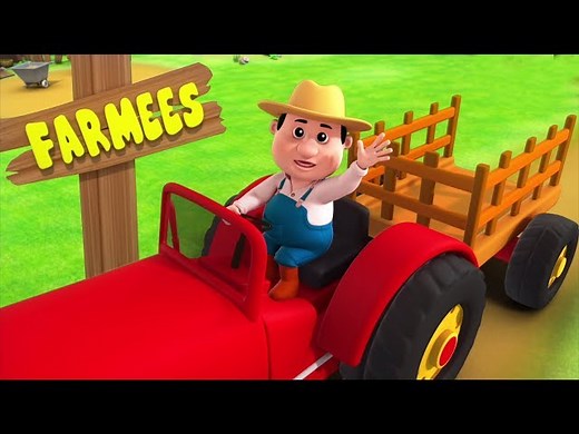 Old MacDonald Had a Farm | Animal Song & More Kids Nursery Rhymes - Videos For Kids