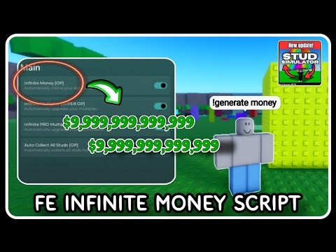 [ NEW ] Infinite Money Script Hack - ROBLOX SCRIPTS - Generates 99999999 Money!