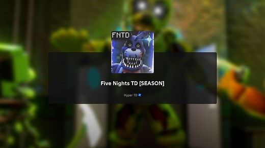 Five Nights TD: Trading value list (July 2025)