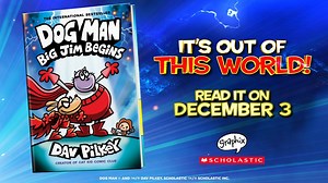TWO WEEKS TO GO! Prepare for the launch of Dav Pilkey’s Dog Man: Big Jim Begins, a brand new out-of-this-world adventure from the #1 worldwide bestselling series. The book lands on shelves December 3rd, but your supa fan can check out this sneak peek today! Scholastic Canada Scholastic Australia Dog Man https://bit.ly/3OhqiMO | Dog Man Books
