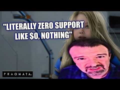 DSP Visibly Upset After His Entire Audience Abandoned Him During Pragmata Stream With No Support
