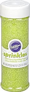 Wilton Sparkling Sugar Decorating Sprinkles, 5.25 oz., Light Green