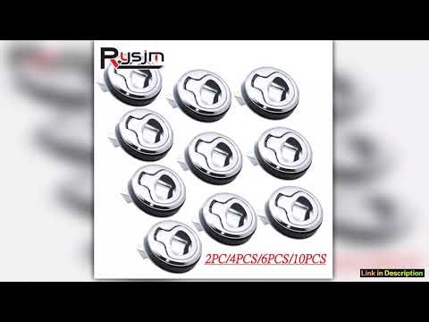 10642Pieces Marine Hatch Locking Locker Stainless Steel Boat Flush Pull Hatch Slam Latch For Boat