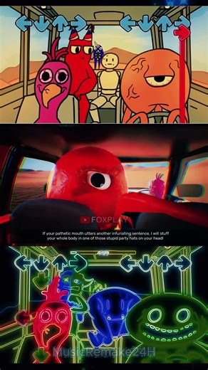 FNF Road Trip of Ban Ban but Neo and 3D Style | Friday Night Funkin Game #fnf #fridaynightfunkin