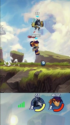 I DID THE GAUNTLET COMBO #brawlhalla #gaming #mordex