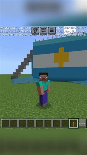 How to Make a Flag in Minecraft 🚩 | Easy Banner Tutorial | Minecraft Shorts