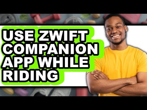 How To Use Zwift Companion App While Riding (New 2025)