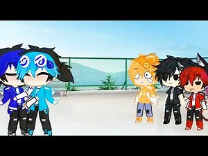 what if the aphmau crew caught Ein x Pierce K-i-s-s-i-n-g 💙 x 💙😏(read Description)[]FLASH WARNING[]