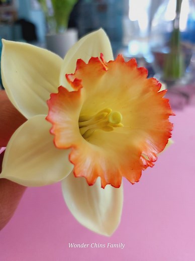 92K views · 2.1K reactions | Here is Daffodil tutorial. I hope you enjoy  #Daffodil #springflowers #handsculpted #coldporcelain #oilpainting #hobby #goodvibes #lifeisgreat #begrateful #thankyouforyoursupport #starseverywhereシ #clayflowers | Bgclayflowers | Facebook