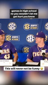 2.6M views · 10K reactions | This interview 藍 #lsu #tigers #interview #baseball | College GameDay | Facebook