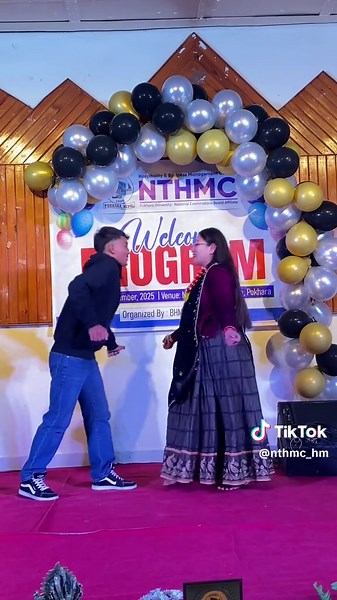 BHM Welcome Program Highlights 🙂 #nthmc #pokhara #bba #emba #bhm