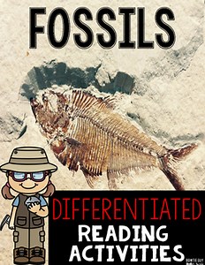 Fossils Differentiated Reading Passages & Questions