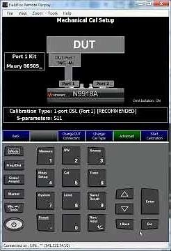 Keysight FieldFox - Copy Cal Kit from USB drive to FieldFox