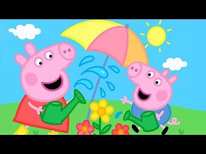 Peppa Pig And The Garden Watering Adventure! 🌞🐷 | Peppa Pig Funny Animation
