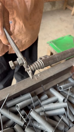 Extreme Taper Spring Making Process 🔥 #shorts #shortvideo