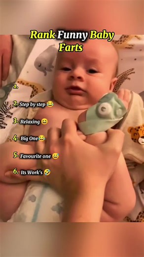 Rank Baby Funny Farts #funnyvideo #ranking #toprank #baby #farts | funny baby