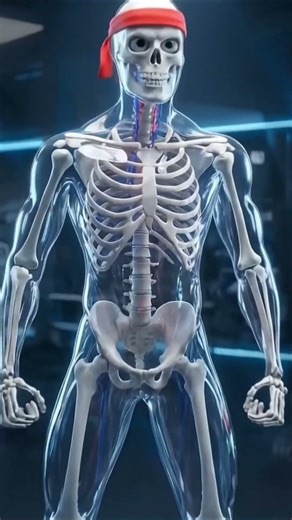 4 Liters of Water for 21 Days – Shocking Body Changes! #facts #skeleton #skeleton #shorts