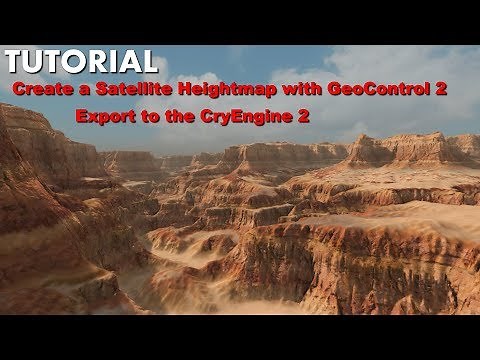 Create a Satellite Heightmap GeoControl and export CryEngine 2