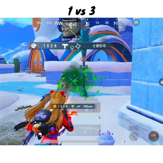 1 vs 3 🔥🥵🥵#fyp #viral #bgmi #pubg #pubgmobile