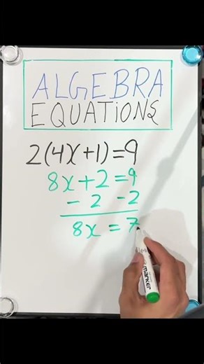 Algebra Quick Practice | Solve Fast!