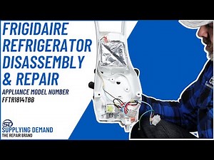 Frigidaire Refrigerator Comprehensive Disassembly and Repair | Appliance Model Number FFTR1814TBB