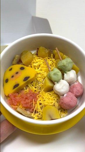 Rilakkuma Kiiroitori Kamameshi Bento #shorts